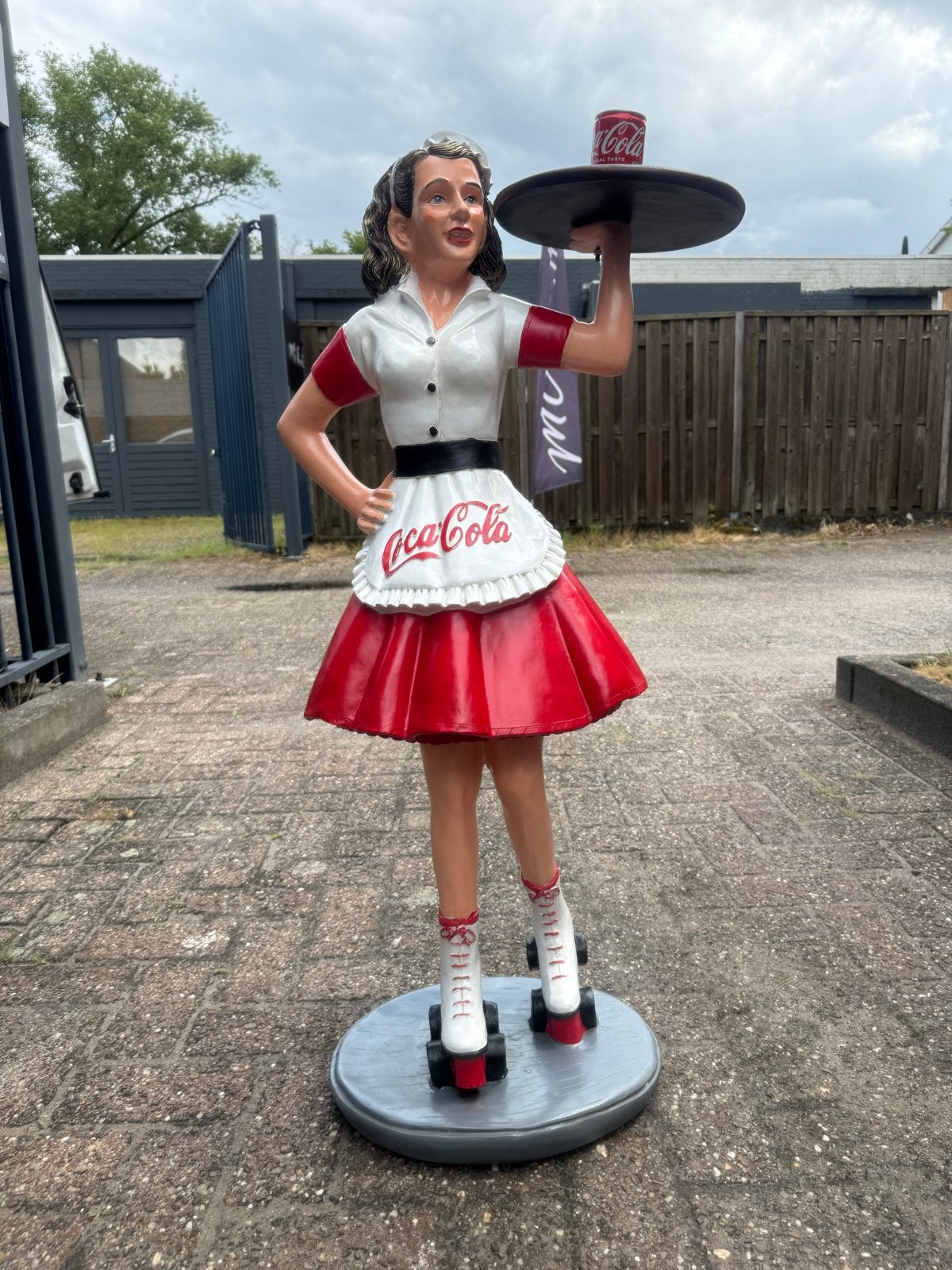 Coca-Cola serveerster beeld - Diner stijl, Ophalen, Gebruikt