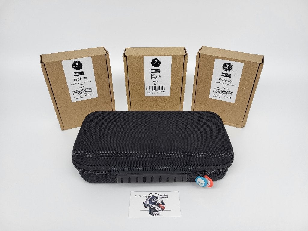 Skull & Co Grips + Case set Nintendo Switch, Verzenden, Zo goed als nieuw, Nvt, 3 spelers of meer