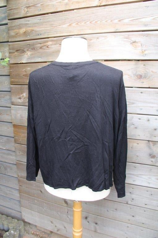 Dun vest zwart Paprika mt T4 (50) Vaste prijs, Zwart, Maat 46/48 (XL) of groter, Ophalen of Verzenden, Zo goed als nieuw