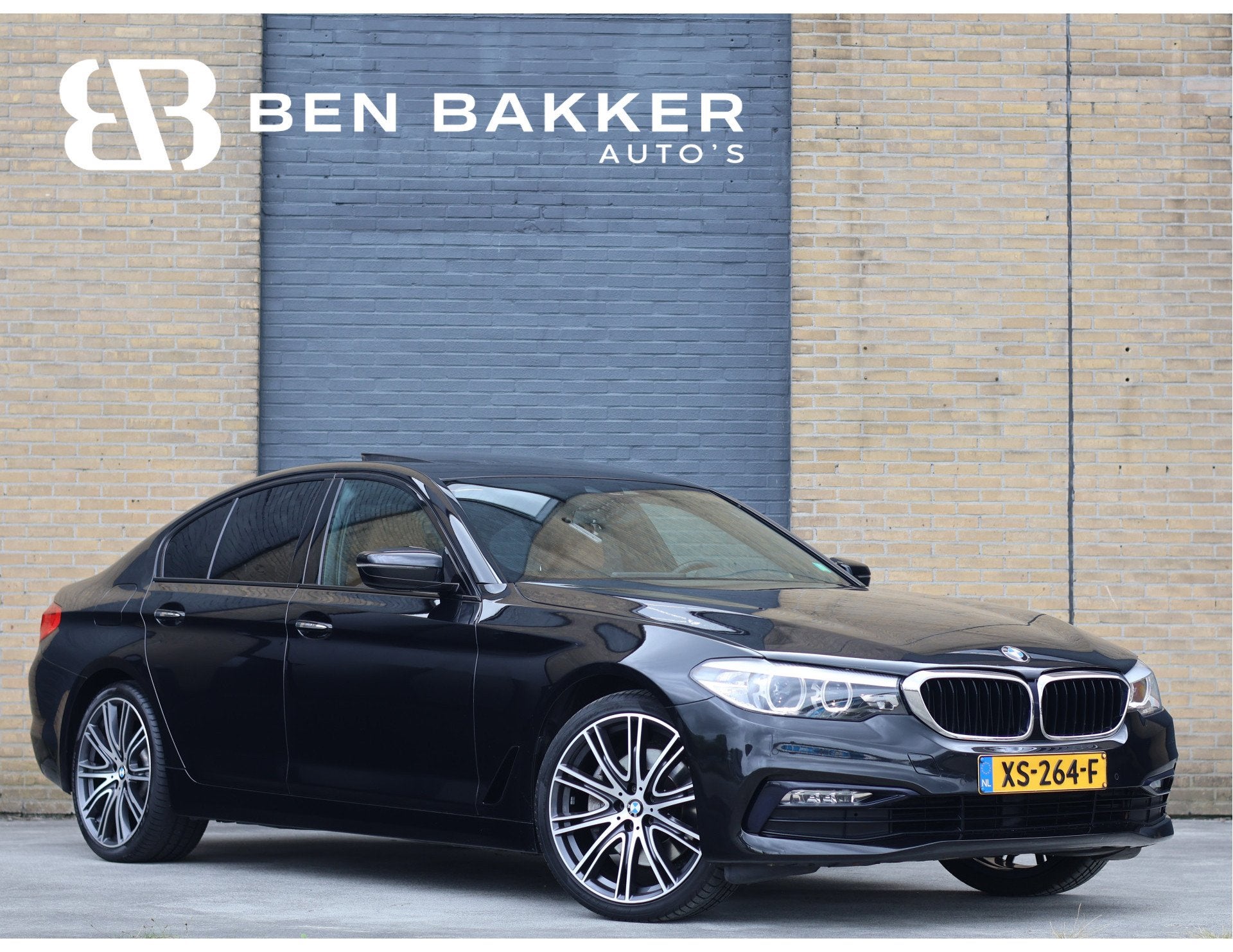 BMW 5 Serie 530i xDrive Sport Line | HUD | Comfortstoelen |, Auto's, Automaat, 1998 cc, Gebruikt, Euro 6