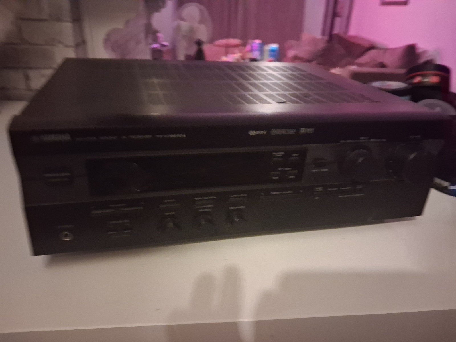 Yamaha AX-V396RDS Versterker met afstandsbediening, Audio, Tv en Foto, Ophalen of Verzenden