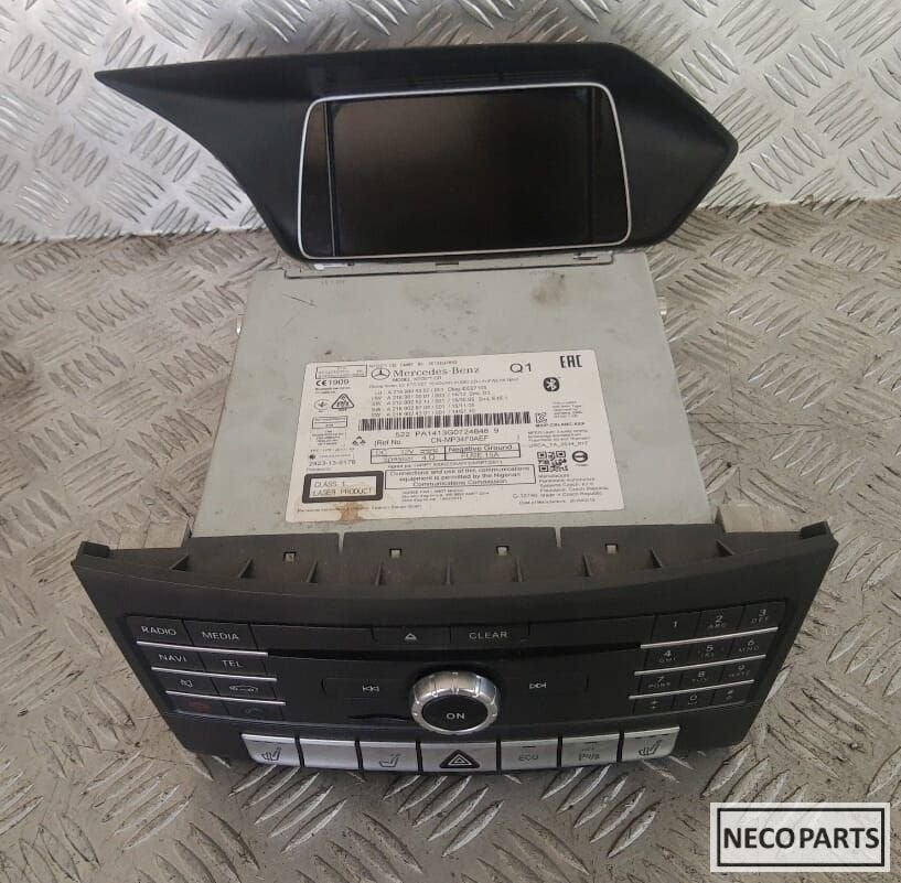 W212 W218 FACELIFT RADIO NAVIGATIE NAVIGATIESYSTEEM ORIGINEE, Gebruikt, Ophalen of Verzenden, Achter, -