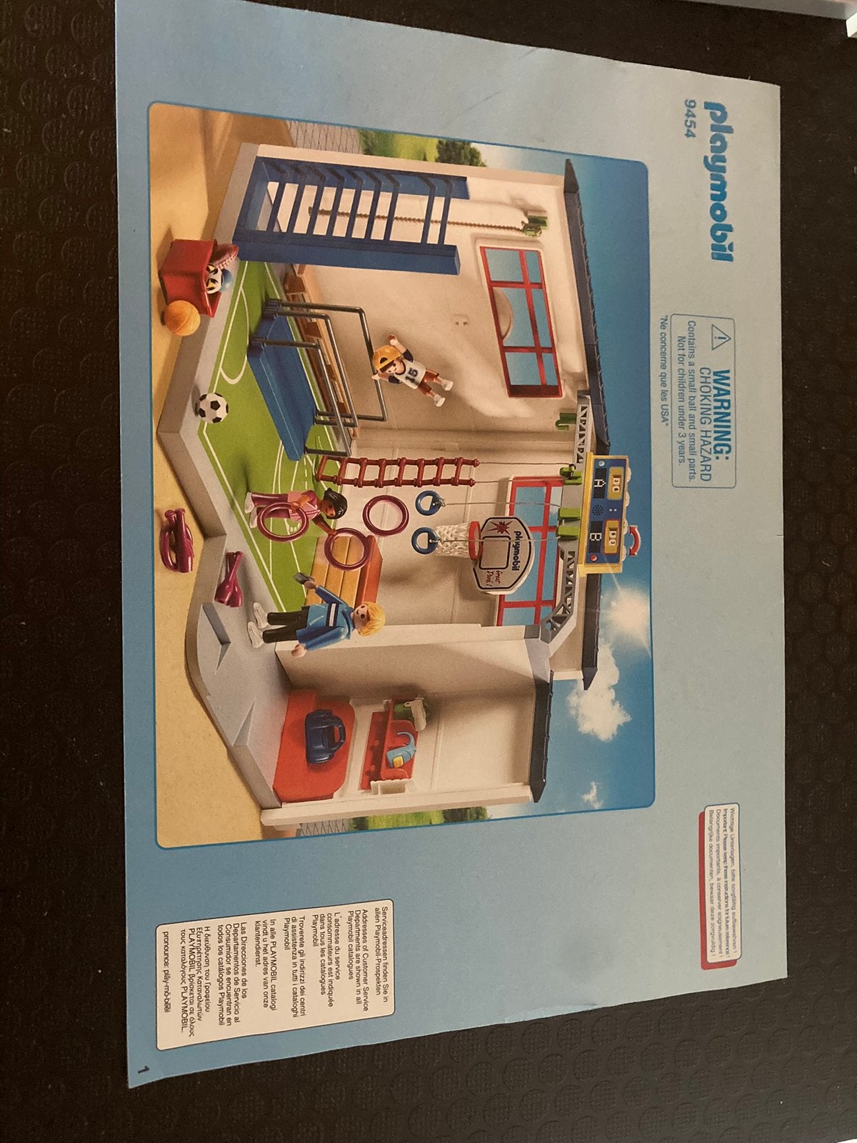 Playmobil sporthal 9454, Ophalen, Zo goed als nieuw
