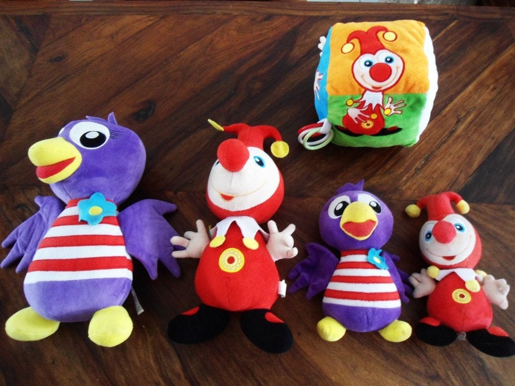 Efteling knuffels groot en klein en dobbelsteen pluche, Kinderen en Baby's, Speelgoed | Knuffels en Pluche, Ophalen, Overige typen