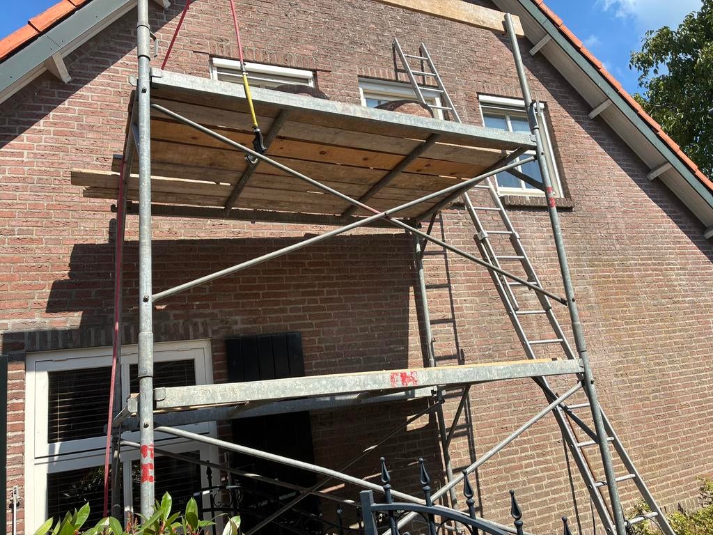 Te koop stalen stapel steiger, Ophalen of Verzenden, Zo goed als nieuw, Overige typen, Minder dan 2 meter