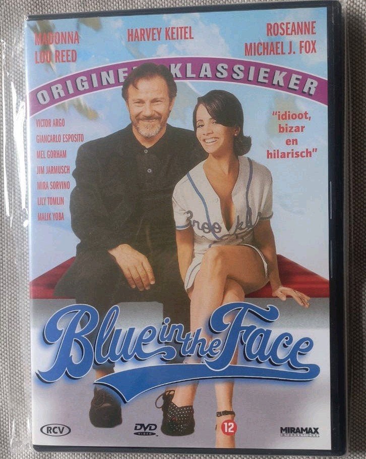 Blue in the Face DVD - Originele Klassieker, Nederlands, Inclusief doosje, Ophalen of Verzenden, Zo goed als nieuw