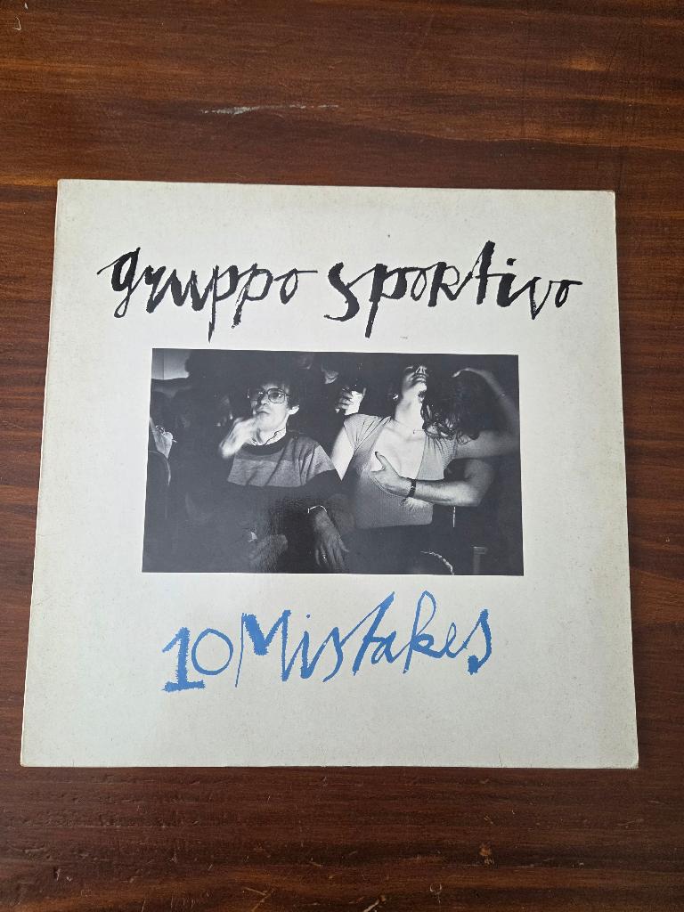 LP Gruppo Sportivo: 10 Mistakes, Cd's en Dvd's, Vinyl | Rock, Ophalen, Gebruikt, Overige formaten, 1970 - 1979