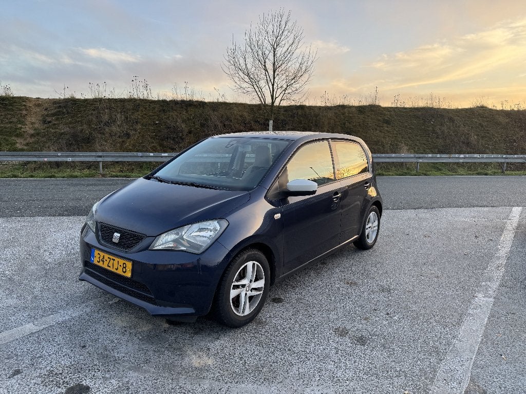 Seat Mii 1.0 44KW 2013 - 5 deuren - Bluetooth - All-season, Voorwielaandrijving, Euro 5, Stof, 840 kg