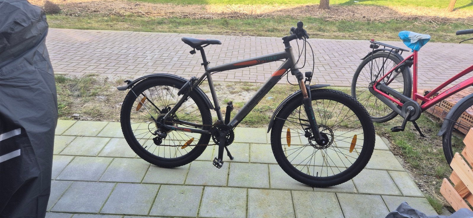 mountainbike met schade, Ophalen, Gebruikt, Staal, 24 inch of meer