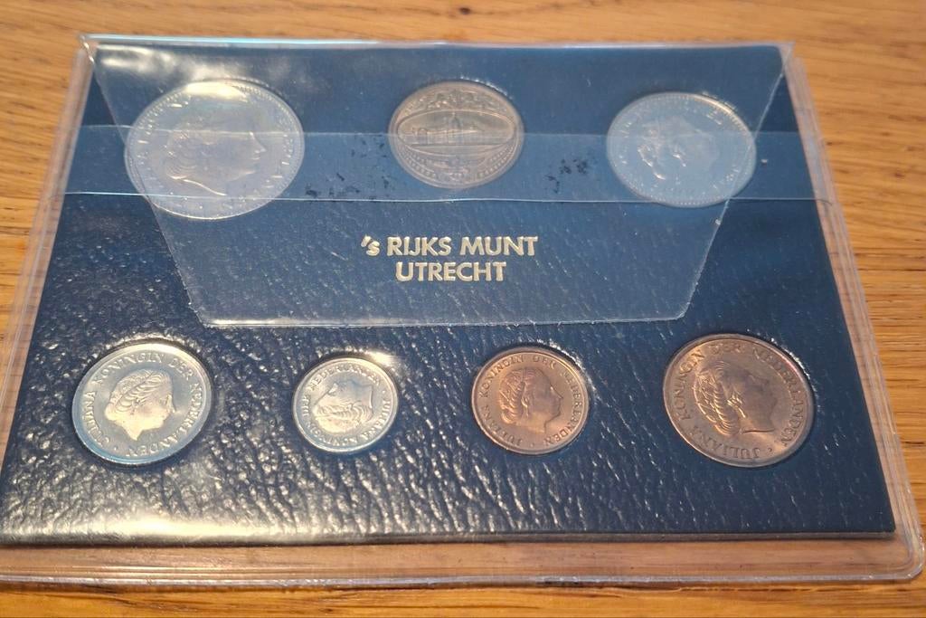 Muntset 's Rijks Munt Utrecht 1980, Ophalen of Verzenden, Koningin Juliana, Setje