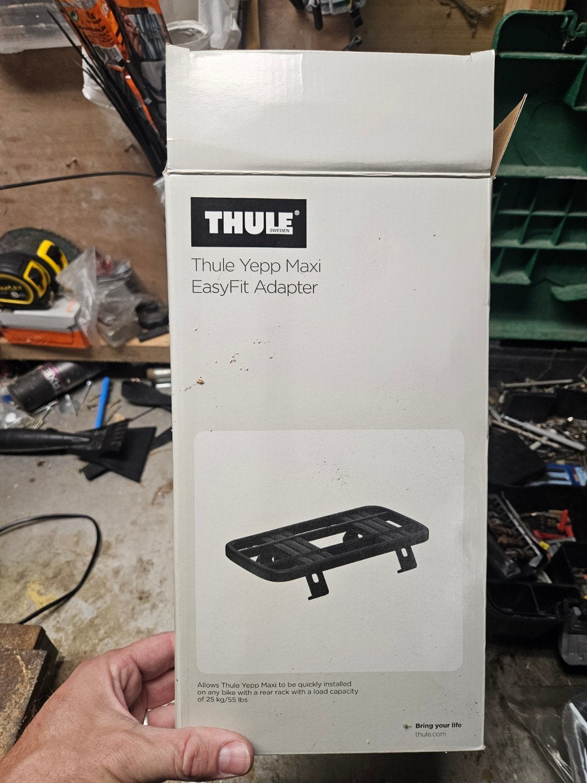 Thule Yepp Maxi EasyFit Adapter (kunststof kap ontbreekt), Ophalen, Nieuw, Thule