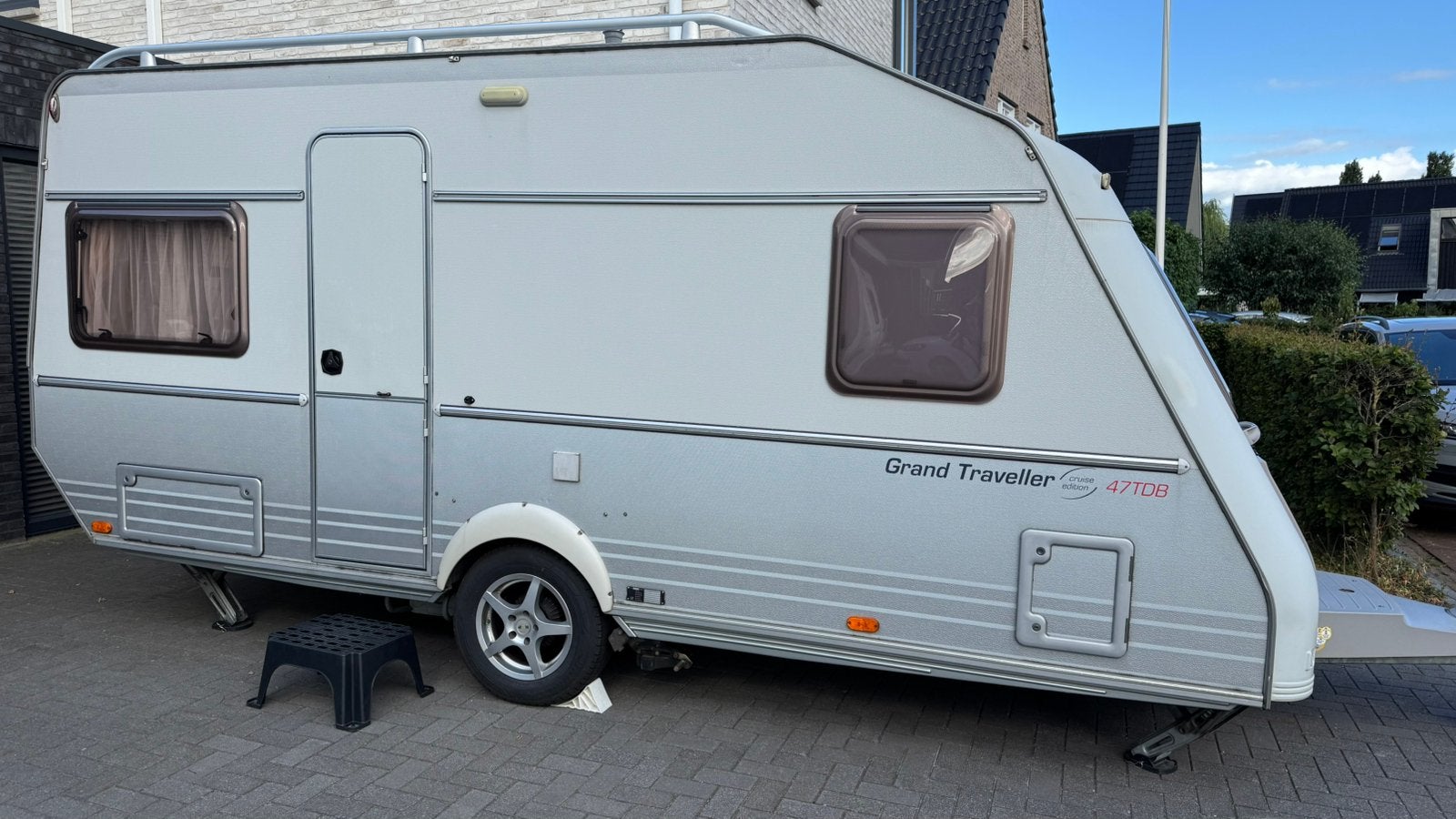 Kip Grand Traveller cruise edition 47TDB, Caravans en Kamperen, Caravans, Kip, Particulier, 4 tot 5 meter, Kachel