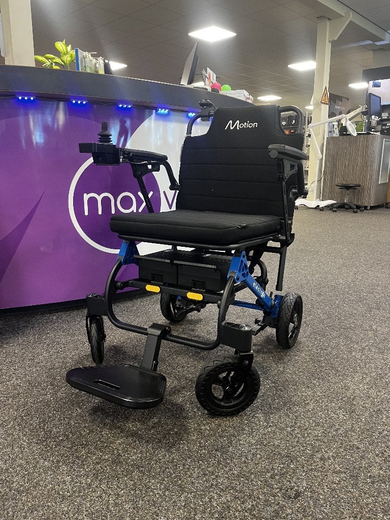Electron | Slechts 16,2 kg | Opvouwbare Elektrische Rolstoel, Ophalen, Nieuw, Motion Healthcare, Inklapbaar