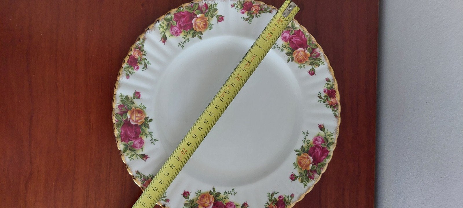 Royal Albert Old Country Roses dinerbord, Ophalen