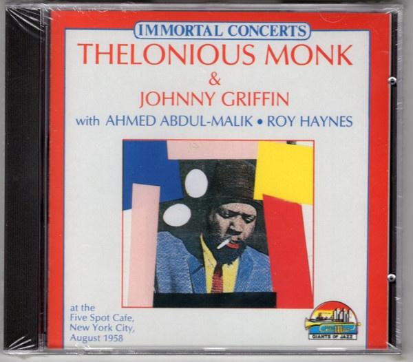 Thelonious Monk & Johnny Griffin -At The Five Spot Cafe, NY, Ophalen of Verzenden, 1980 tot heden, Zo goed als nieuw, Jazz