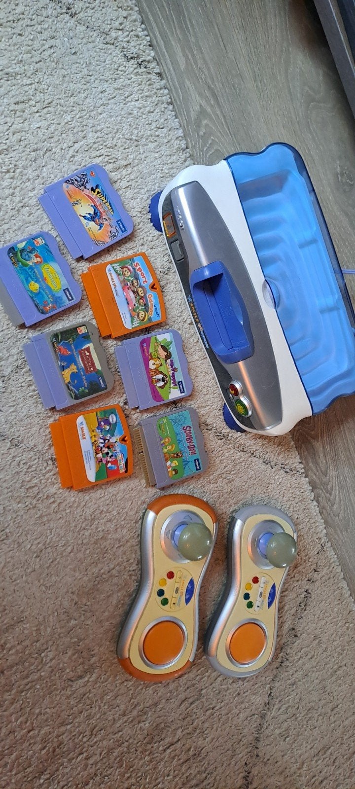 VTech VSmile Motion Console met 7 Spellen en 2 Controllers, Ophalen of Verzenden, Overige merken, Gebruikt