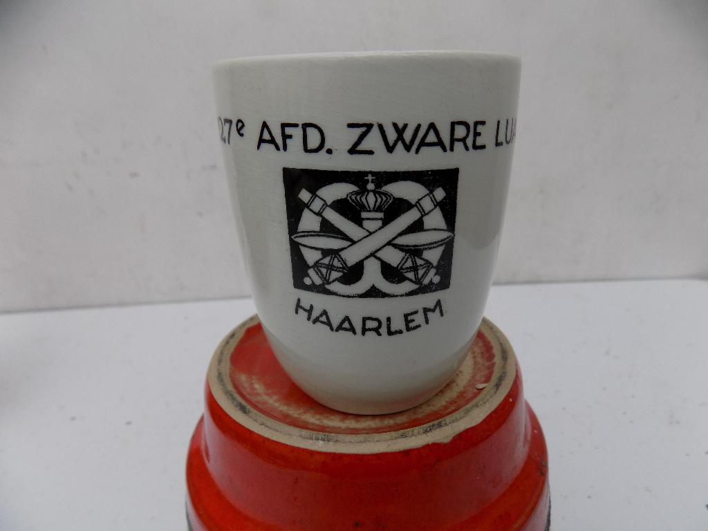 Goedewaagen gedenkbeker 127e Luchtafweerartillerie Haarlem, Ophalen of Verzenden, Gebruikt