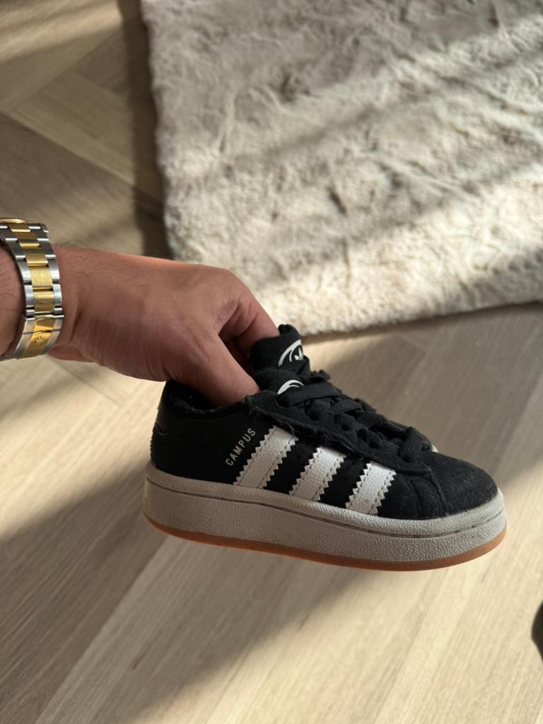 Adidas campus suede “black” 24, Ophalen of Verzenden, Jongetje of Meisje, Schoentjes