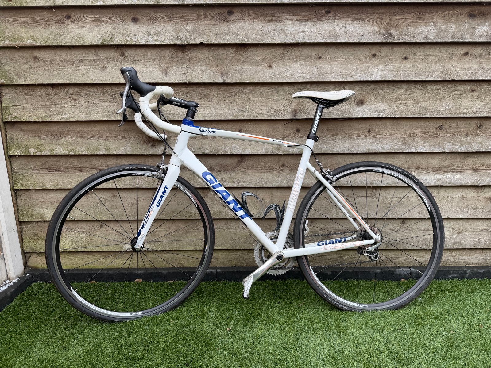 Giant Defy Rabobank racefiets - Shimano 105 - Wit, Ophalen, Gebruikt, Aluminium, Giant