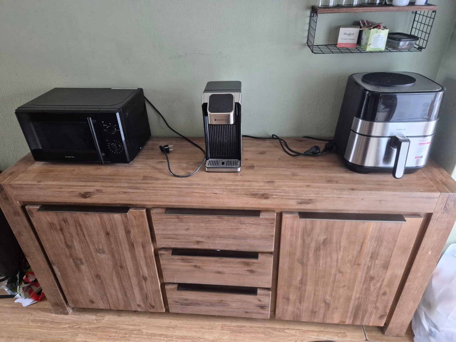 Mooi dressoir, Ophalen, Zo goed als nieuw, 25 tot 50 cm, 200 cm of meer