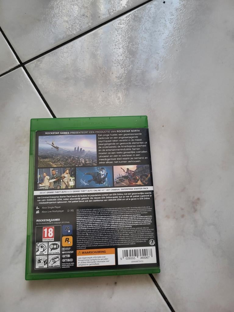 Grand Theft Auto V (GTA 5) Premium Edition Xbox One, Spelcomputers en Games, Games | Xbox One, Zo goed als nieuw, Avontuur en Actie