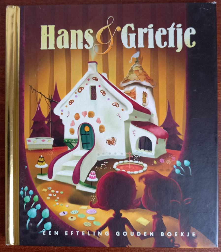 Efteling Gouden Boekje Hans en Grietje, Verzamelen, Ophalen of Verzenden, Gebruikt, Overige typen
