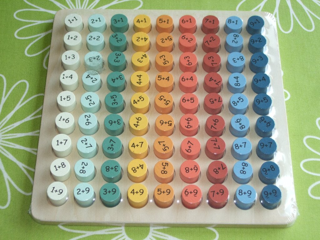 Nieuw in seal: Rekenblokjes optellen - houten rekenspel, Kinderen en Baby's, Speelgoed | Educatief en Creatief, Nieuw, Rekenen