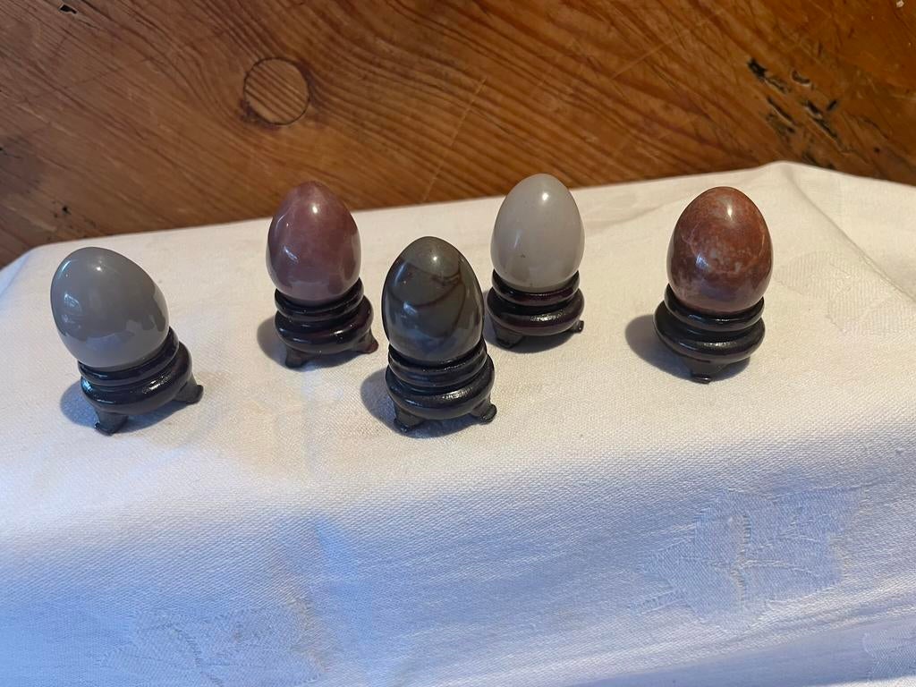 Ei, Sieraden, Tassen en Uiterlijk, Edelstenen, Ophalen of Verzenden, Zo goed als nieuw