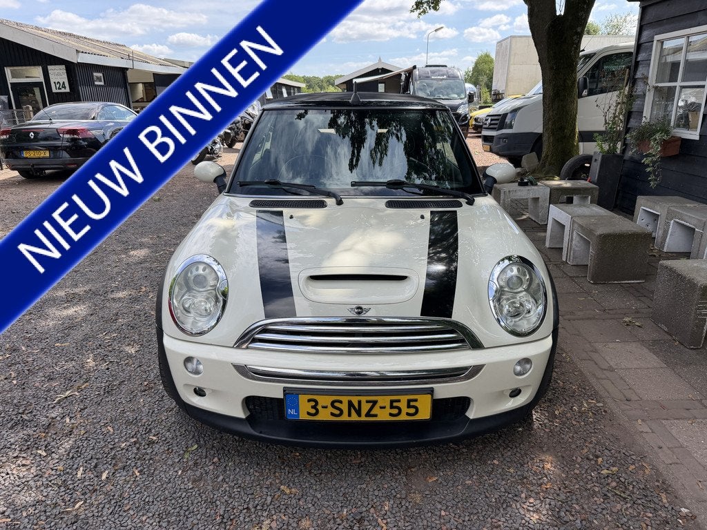 MINI Cabrio 1.6 Cooper S CABRIOLET|XENON|LEER|PDC (bj 2008), Auto's, Voorwielaandrijving, Gebruikt, 4 cilinders, Cabriolet
