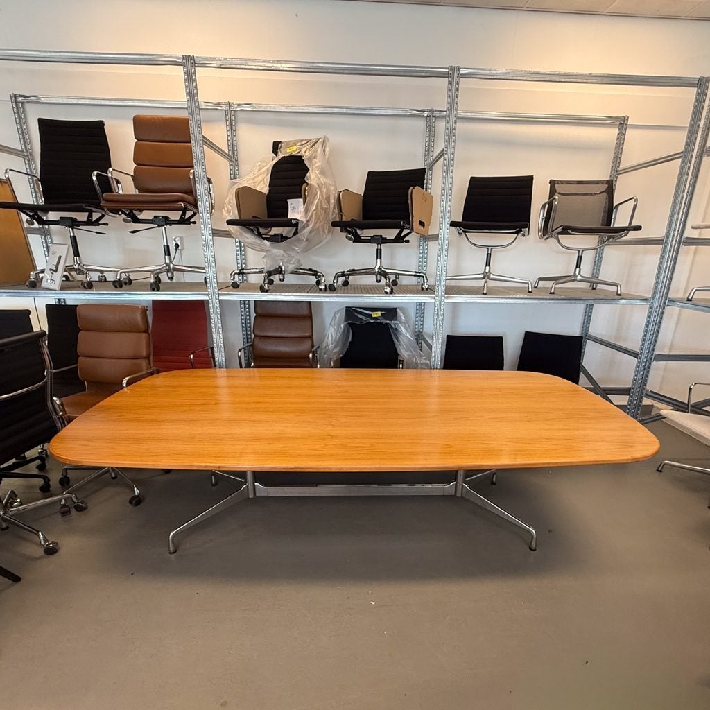 Vitra Eames Segmented Table Tafel Hout - Chroom, Niet ingevuld, Zo goed als nieuw, Niet ingevuld, Niet ingevuld