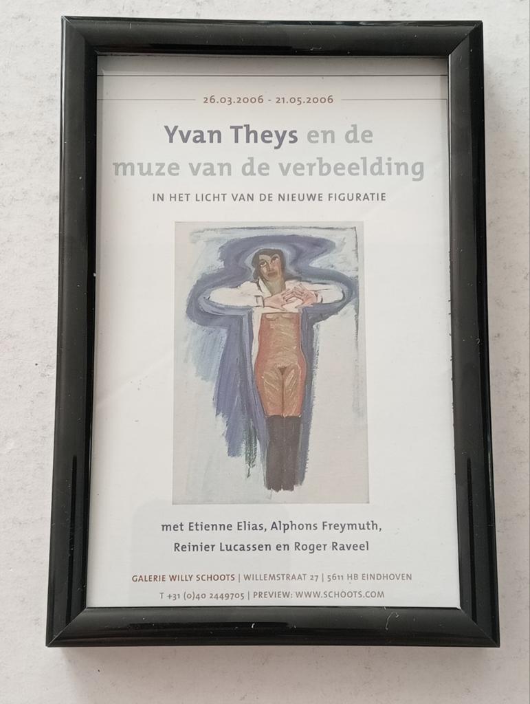 Yvan Thys mini affiche 2006, Ophalen of Verzenden, 1980 tot heden, Knipsel(s)