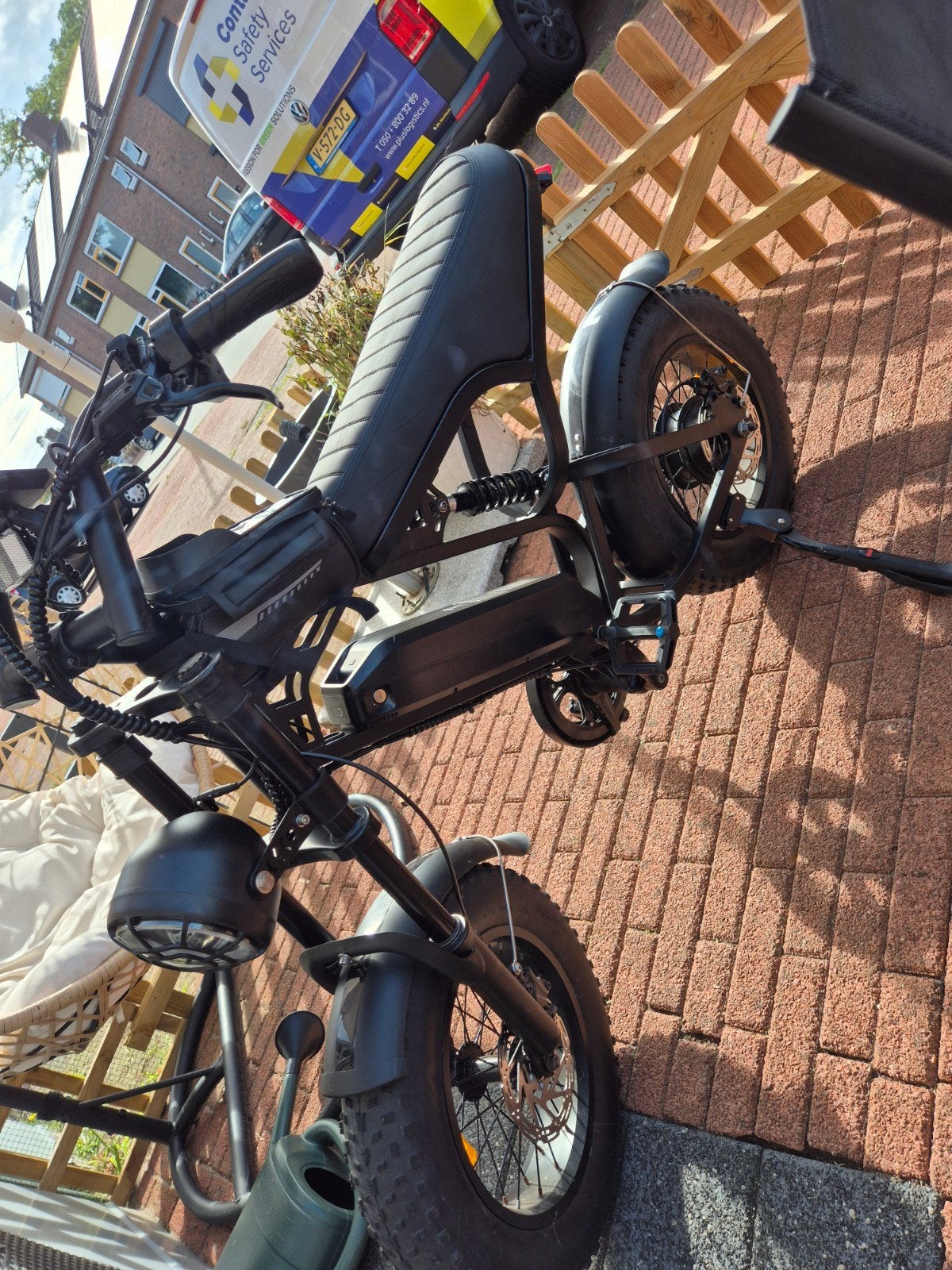 fatbike mini, Ophalen