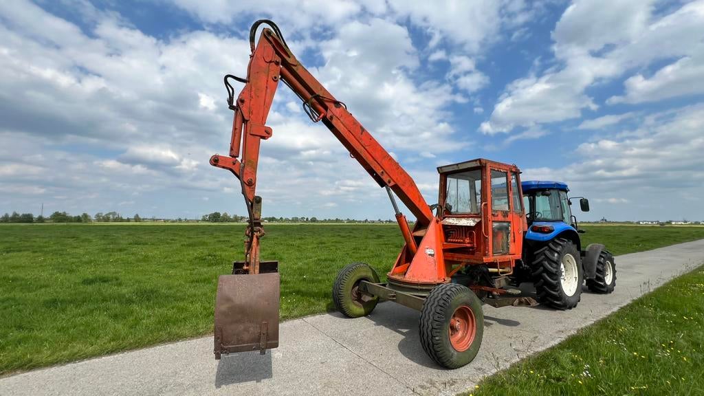 Argenterio getrokken kraan, Ophalen, Kraan