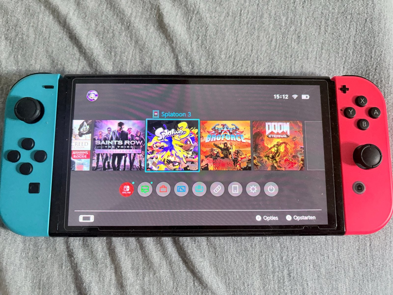 Nintendo Switch OLED met Splatoon 3 en extra geheugen