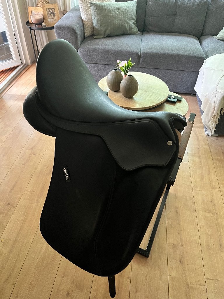 Wintec 500 cair dressuurzadel 18 inch, Dieren en Toebehoren, Ophalen, Gebruikt, Dressuur, XL (18 inch of meer)