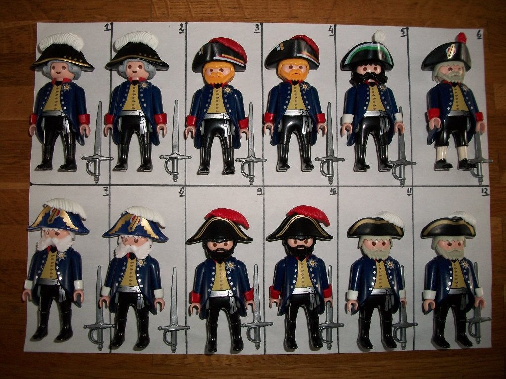 Adjudant / Generaal / Officier, Ophalen of Verzenden, Nieuw, Complete set, Figuren