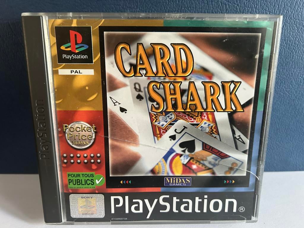 Card Shark / Playstation 1 / PS1, Avontuur en Actie, 1 speler, Ophalen of Verzenden, Zo goed als nieuw
