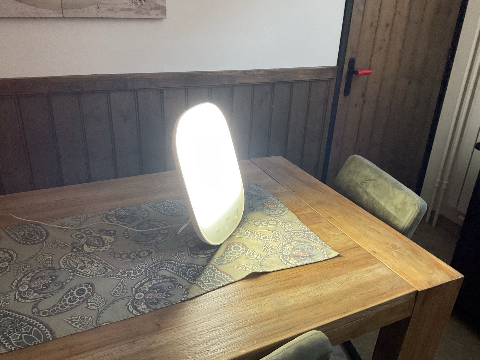 Philips EnergyLight HF3319/01 Daglichtlamp, Wit, Ophalen of Verzenden, Zo goed als nieuw, Philips
