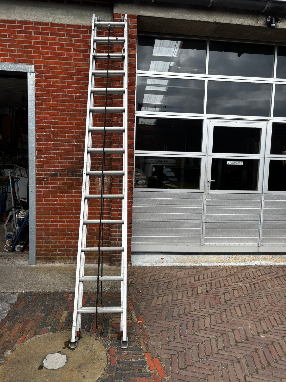 Altrex ladder, 2 delen 2,88, Doe-het-zelf en Verbouw, Ophalen, Gebruikt, Ladder, Opvouwbaar of Inschuifbaar