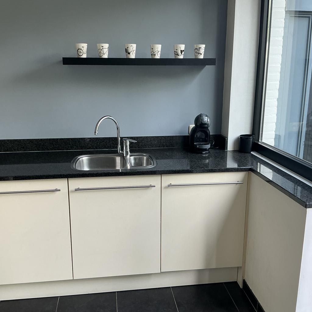Complete keuken in hoekopstelling, Ophalen, Gebruikt, Wit, Hoekkeuken