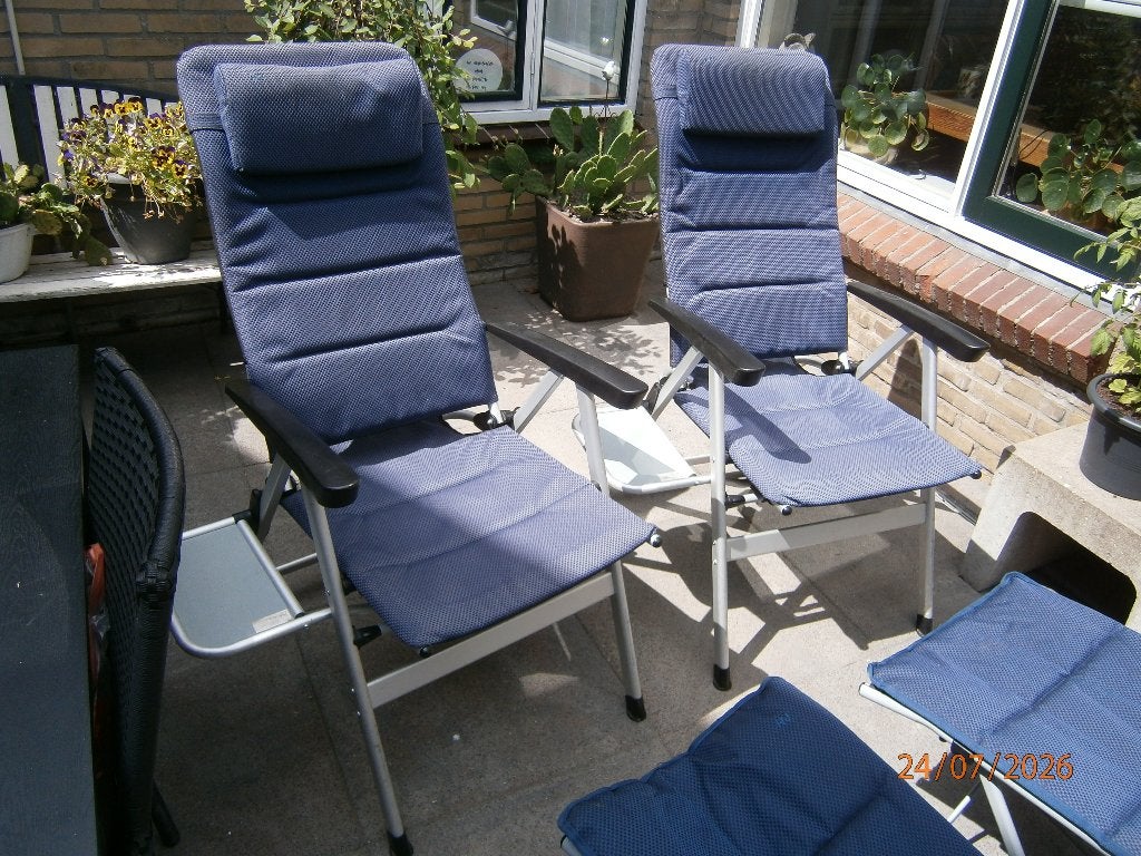 Camping stoel, Caravans en Kamperen, Kampeermeubelen, Ophalen, Zo goed als nieuw, Campingstoel