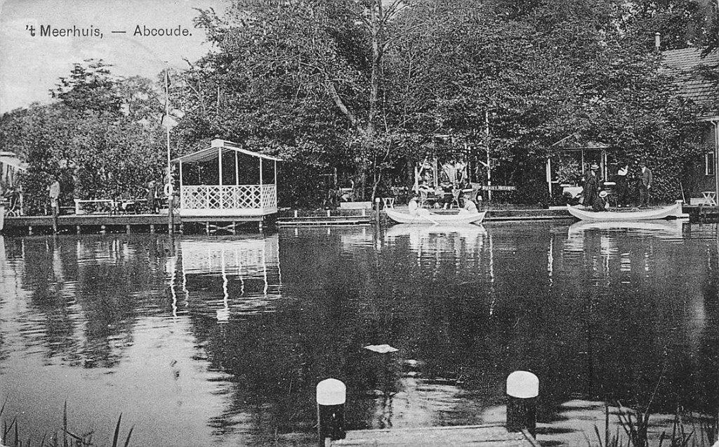703-321-001 Meerhuis Abcoude, Verzamelen, Ansichtkaarten | Nederland, Verzenden, Voor 1920, Utrecht