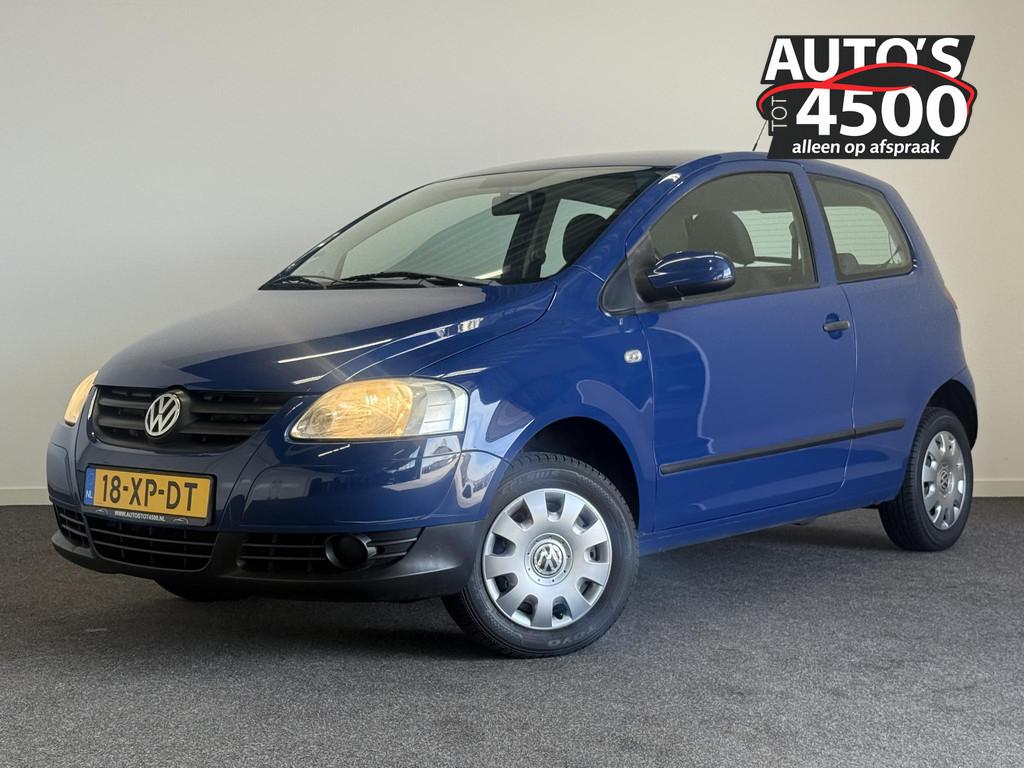 Volkswagen Fox 1.2 Trendline Airco! Nieuwe apk!, Auto's, Voorwielaandrijving, Zwart, 969 kg, 1198 cc