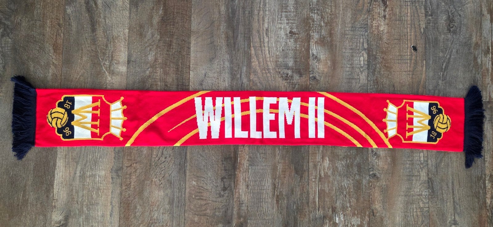 Sjaal Willem II, Verzamelen, Ophalen of Verzenden, Zo goed als nieuw, Willem II, Vaantje of Sjaal