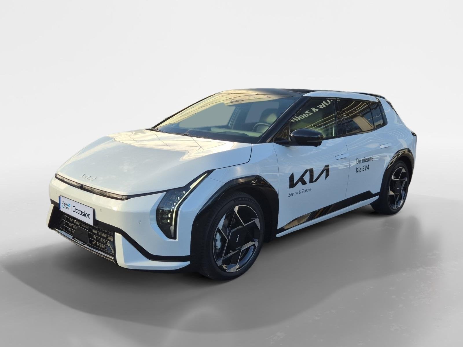 Kia EV4 GT-PlusLine 81.4 kWh | Climate Control | 360 Graden, Auto's, 510 min, 33 min, Wit, Origineel Nederlands