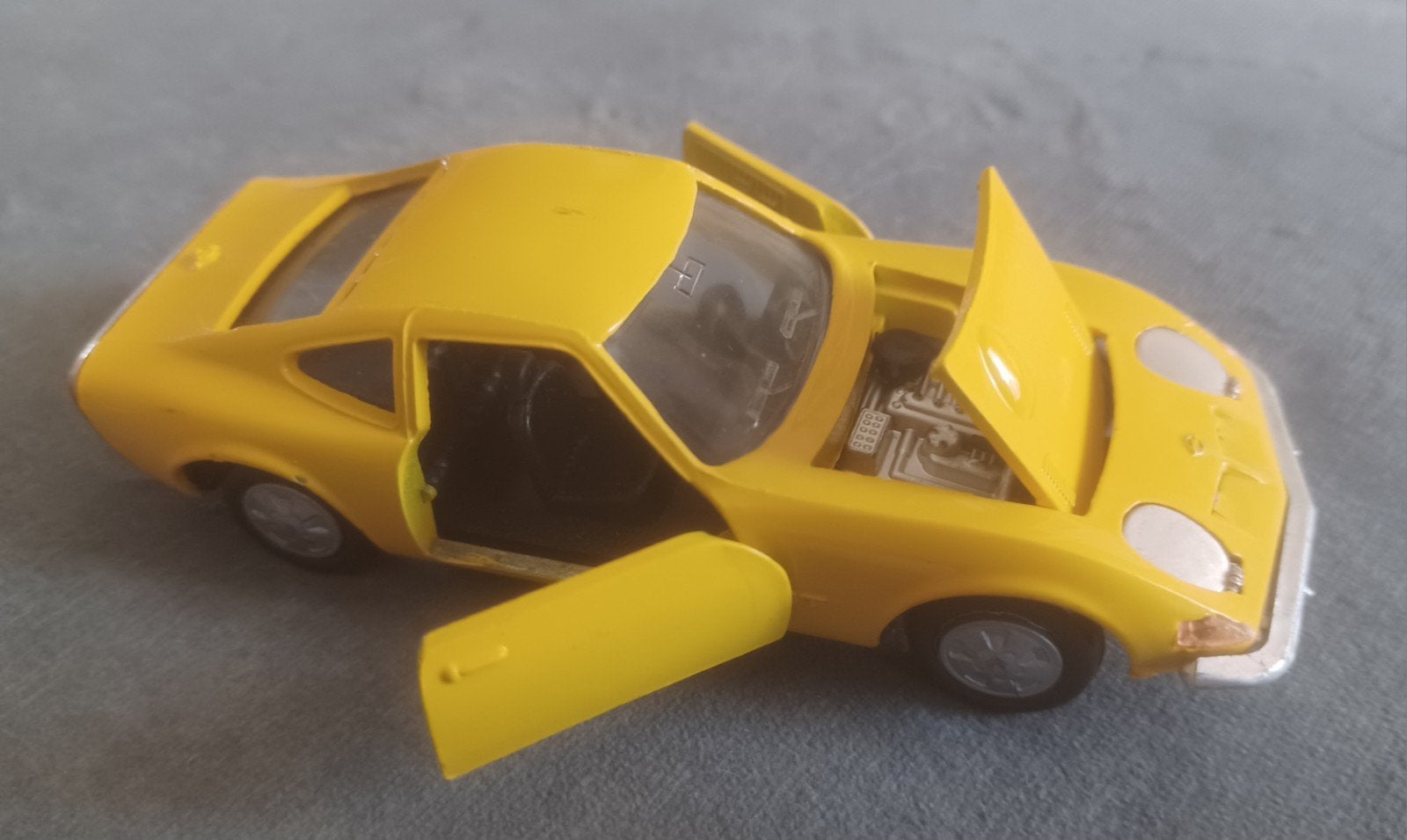 Opel GT 1/43 model GAMA oldtimer model auto, Ophalen of Verzenden, Overige merken