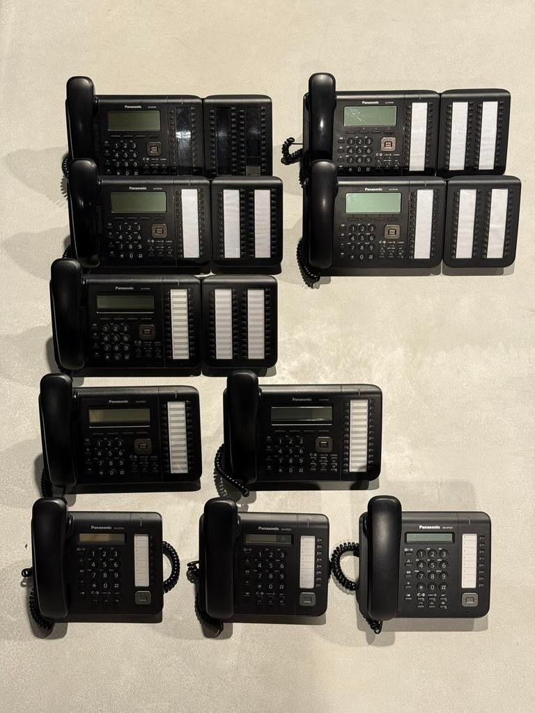 Complete Panasonic Centrale + Toestellen (ook los te koop), Telecommunicatie, Vaste telefoons | Niet Draadloos, Ophalen of Verzenden