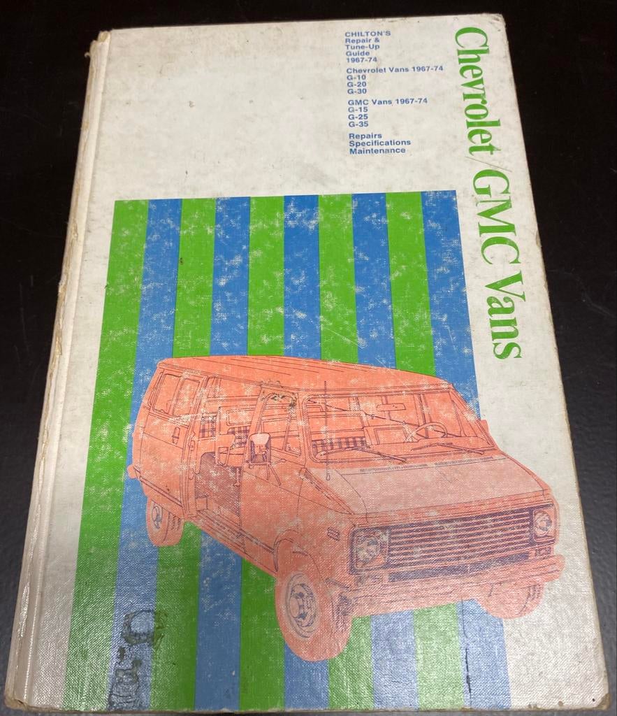 Chevrolet Vans 1967-1974 Chilton's Reparatieboek, Ophalen of Verzenden