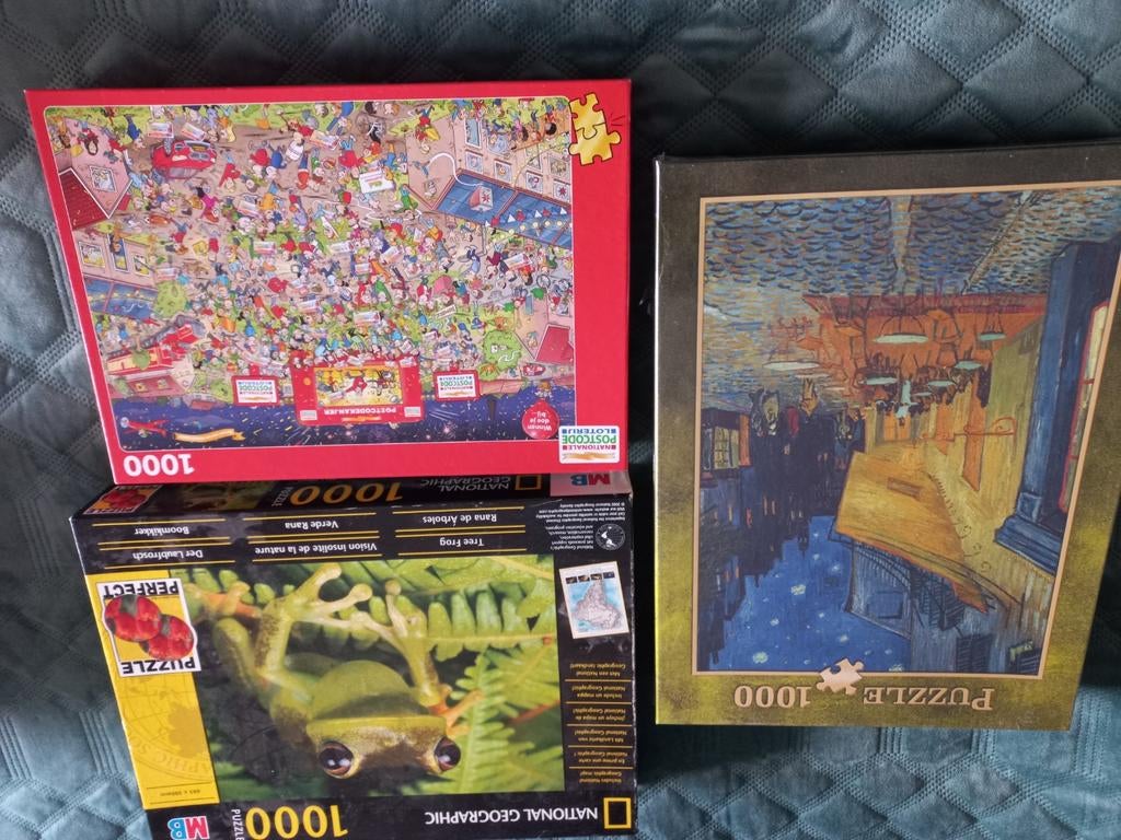 3 mooie nieuwe puzzels., Ophalen of Verzenden, 500 t/m 1500 stukjes, Nieuw