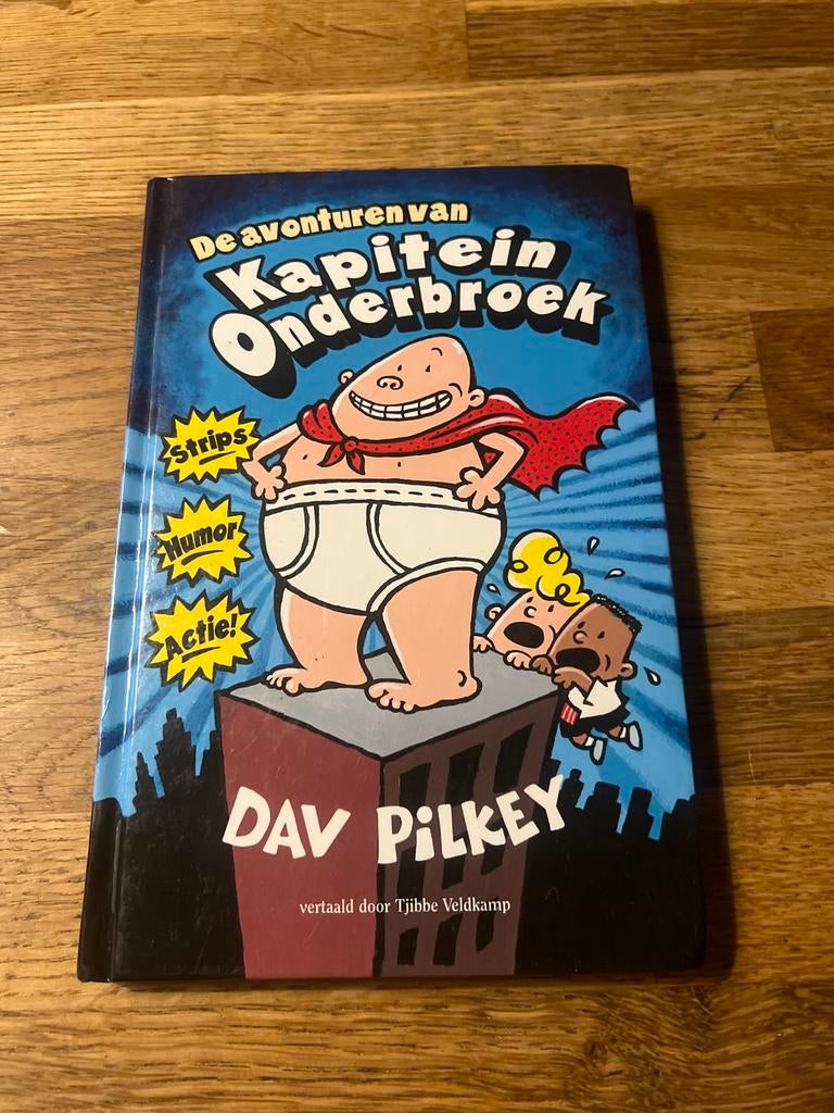 Kapitein Onderbroek - Dav Pilkey, Boeken, Eén stripboek, Ophalen of Verzenden, Zo goed als nieuw